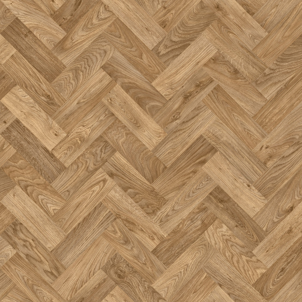 Polysafe Forest FX - Eton Oak Parquet 3108 (3.4m x 2m)