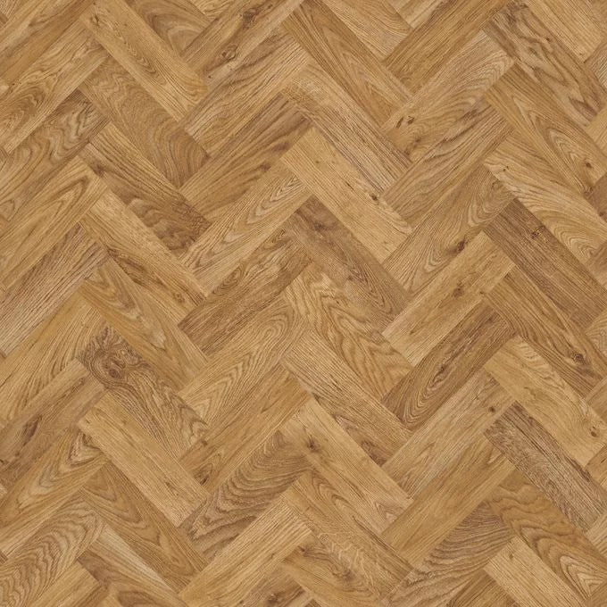 Polyflor Designatex - English Oak Parquet 2137