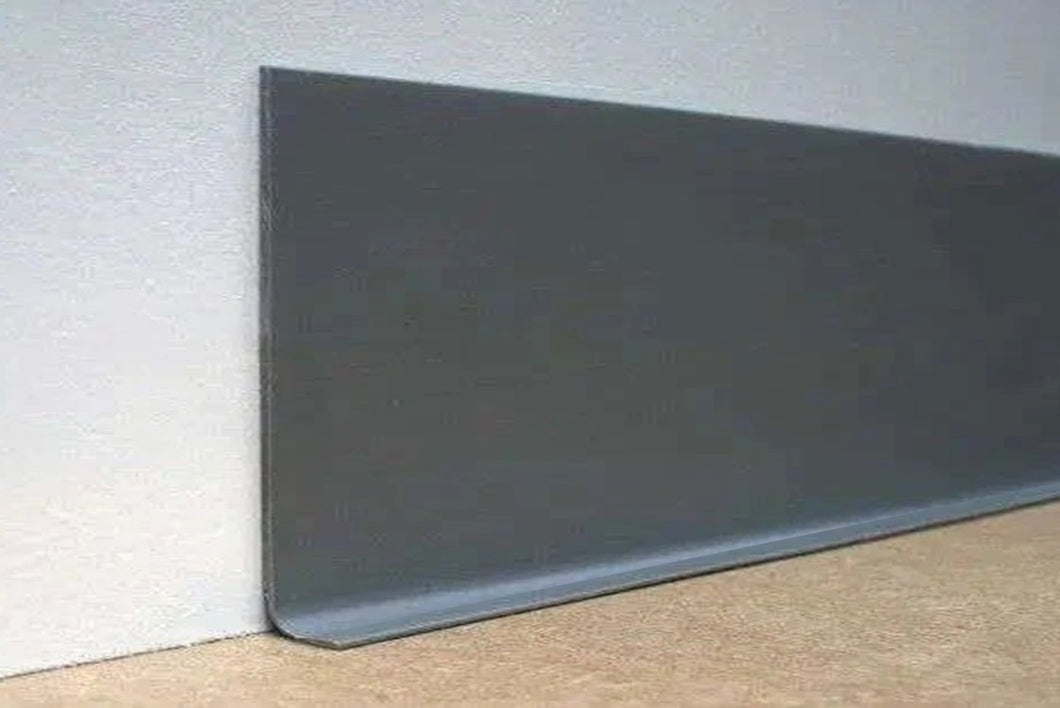 White 100mm PVC Sit On Skirting 20m Coil | Safety Flooring UK White 100mm PVC Sit On Skirting 20m Coil | Safety Flooring UK